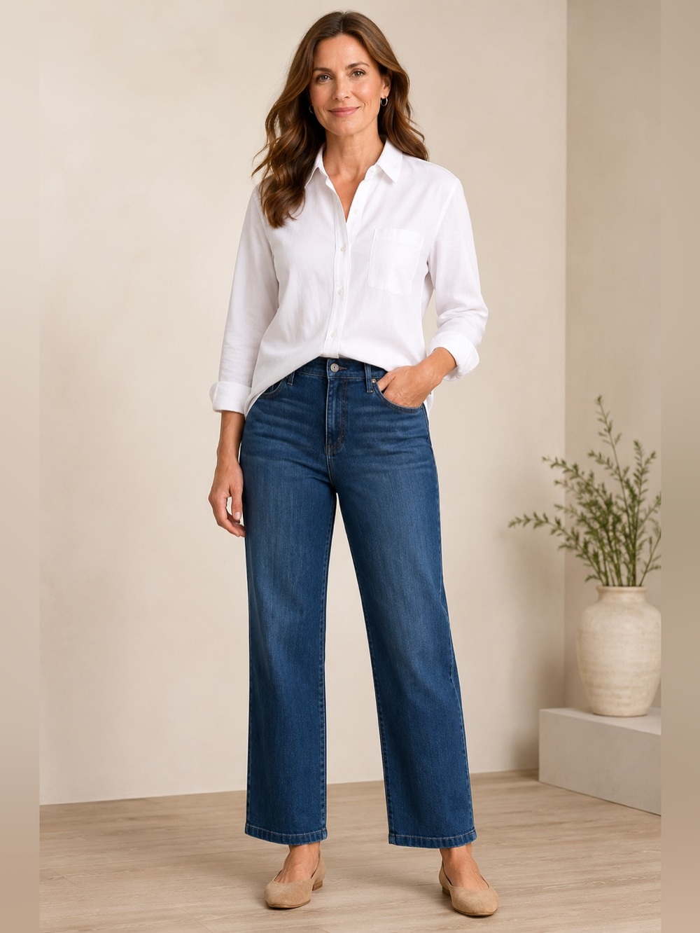 J Jill jeans Smooth fit straight leg size 12